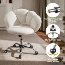Home Office Chairs - White - View 7