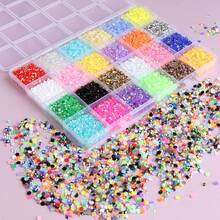 24&15 Grids Multi Style Flat Resin Rhinestones Kit For DIY Crafts Jewelry Shoes Bags Decor - Multicolor - View 1