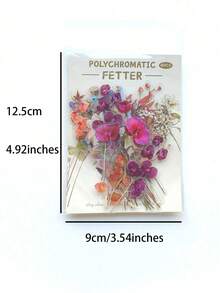 40pcs/Pack Vintage Floral Plant Notebook Decorative Stickers, PET Material, Suitable For Scrapbooking, Labels, Journals, Stationery, Photo Albums, Phone Books, Notebooks, Planners, Back To School - Multicolor - View 9