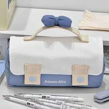 Princess Style Pencil Case, Ins Style, Large Capacity, High Aesthetic, For Middle And High School Students - A - View 8
