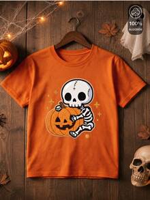 Tween Boys T-Shirts - Orange - View 1