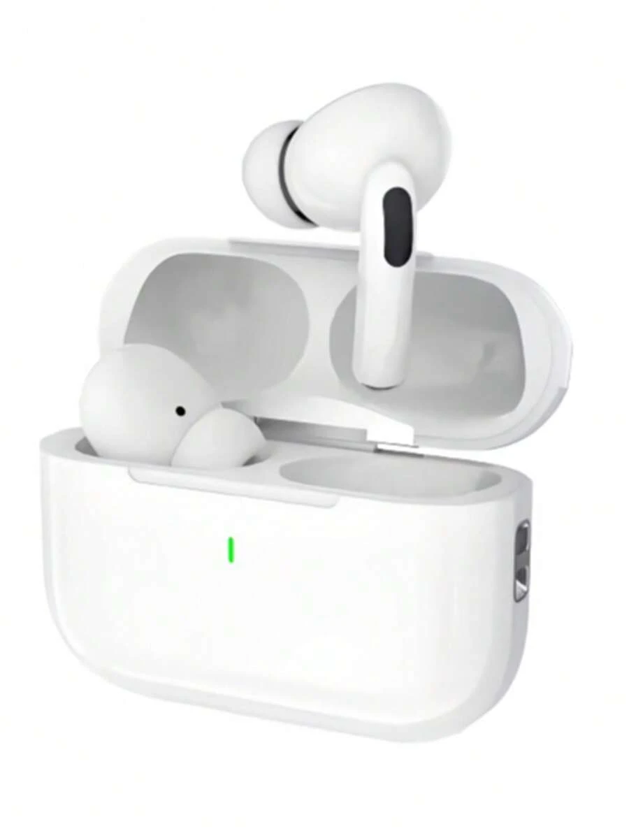 True Wireless Bluetooth Earbuds With Built-In Microphone For Clear Calls, Long Battery Life, Sweat-Resistant Design, Compatible With IOS And Android Devices, Suitable For Fitness, Running And Daily Use - White - View 1