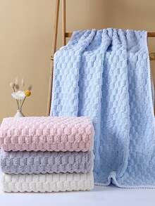 Ultra Soft Ultra Absorbent Quick Dry Microfiber Bath Towel, Suitable For Daily Use, Spa, Gym, Travel - Multicolor - View 4