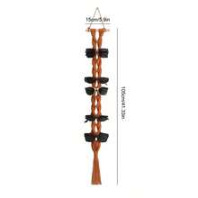 1 buah Gantungan Kacamata Makrame Buatan Tangan, Rak Penyimpanan Kacamata Anyaman Gaya Bohemian dengan Rumbai, Rak Penyimpanan Kacamata Gantung Dinding untuk Kamar Tidur, Lemari, Dekorasi Rumah - MultiWarna - View 19