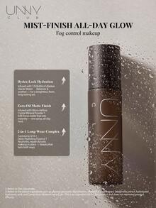 UNNY CLUB Setting Spray Tahan Lama 24 Jam, Pengontrol Minyak, Melembapkan, Anti Luntur, Cocok untuk Kulit Berminyak, 100ml, Merek Kosmetik Kecantikan - hitam - View 6