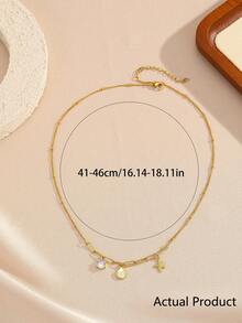 Kalung Liontin - Yellow Gold - View 4