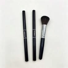 Versatile Dual‑Tip Beauty Tool Set, Face Blush Powder Brush, Nail Gel Mixing Spatula & Detail Nail Drawing Brushes - Multicolor - View 6