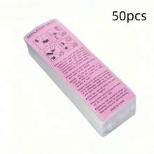 200/100/50/10pcs Disposable Wax Strips, Suitable For Various Wax Types Including Hard Wax, Soft Wax Or Sugar Wax. Hair Removal Tool, Providing A Convenient Hair Removal Experience. - White - View 8