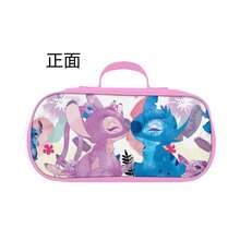 Lilo & Stitch Hộp bút Stitch in hoạt hình dễ thương, túi đựng văn phòng phẩm cầm tay dung tích lớn họa tiết Stitch hoạt hình màu xanh, túi đựng bút bằng vải bền cho học sinh, quà tặng trẻ em - Nhiều màu - Xem 6