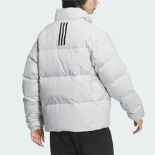 Adidas/Adidas Authentic Long Sleeve Down Jacket New Men's Casual Down Jacket JL9584 - Light Grey - View 3