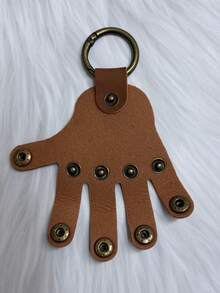 Tempat Kunci Kulit Asli Vintage untuk Pria, Dompet Kunci Kapasitas Besar untuk Kunci Mobil & Kartu, Kantong Kunci Portabel Anti-Hilang untuk Perjalanan Sehari-hari - Coklat - View 9