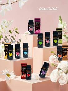 10 مل زيت عطري أساسي، موزع زيت عطري، مرطب هواء للسيارة، زيت عطري للمنزل، للشموع، صناعة الصابون، العلاج بالروائح، الموزعات، العناية المنزلية، رائحة طويلة الأمد، هدية رائعة لأعياد الميلاد/عيد الميلاد/عيد الحب/رأس السنة الجديدة - أنماط متعددة - مشاهدة 5