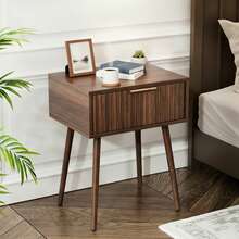 Home Office Chairs - Wood Walnut(1pc) - View 2