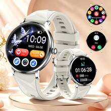 New Luxury Fashion Smart Watch For Women, 1.19-Inch AMOLED Full Touch Screen, 0.85cm Ultra-Thin Body, Customizable Watch Face, Women's Cycle Tracking, Bluetooth Calling, Camera Control, IPX8 Waterproof Swimming Watch, 100+ Sports Modes, Fitness Tracking, Perfect Gift For Friends - View 13