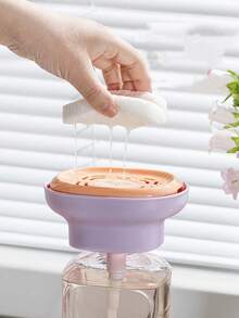 1件廚房皂液器，適用於水槽，完美適合洗碗精/洗手液，可用於廚房/浴室/商業場所，不含液體與容器 - 多款式 - 查看 10