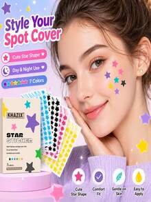 1120PCs Set Of Invisible Facial Pimple Patches For Skin Care, Concealing And Covering Patches That Are Thin, Breathable And Gentle On The Skin For Daily Use - Multicolor - View 3