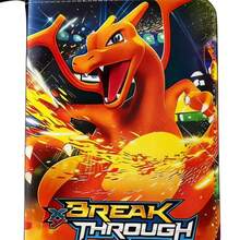 Funko Pokémon Game Card Album Card Storage Photo Album, Card Collection Book Pocket Monsters Pets, 400 Card Slots Max Capacity 800 Cards (Cards Not Included) - Multi-color - View 5