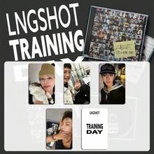 4pcs/Set LNGSHOT "Training Day" Album Card EP Card Special Card Postcard Lobster Merchandise - Style 1 - View 4