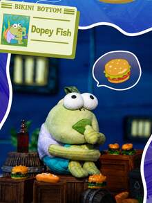 Pop Mart Labu'bu Bikini Bottom Residents - Boneka Lucu (Kotak Buta Acak 1 buah) - MultiWarna - View 6
