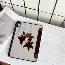 波爾多紅百合天鵝蕾絲飾邊平板保護套，附筆槽，相容 iPad 第 10 代 Smart Case/11(A16 2025)/相容 Galaxy S9/S7/S10+/相容 /相容 - 彩色 - 查看 8