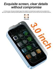 SERVO 2026 Smartphone Mini Baru Android 9.0 Dual SIM Jaringan Seluler 3G WCDMA RAM 2GB+ROM 16GB Layar HD 3.0 Inci Ponsel Super Kecil - Biru - View 13