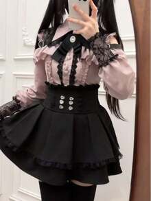 Women Two-Piece Outfits - Black - View 2