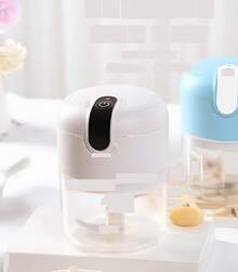 Procesador de Alimentos Multifunción Recargable K1207, Picadora y Mezcladora Eléctrica Portátil para Frutas, Verduras y Cocina - Picadora de alimentos de 3 cuchillas - Ver 3