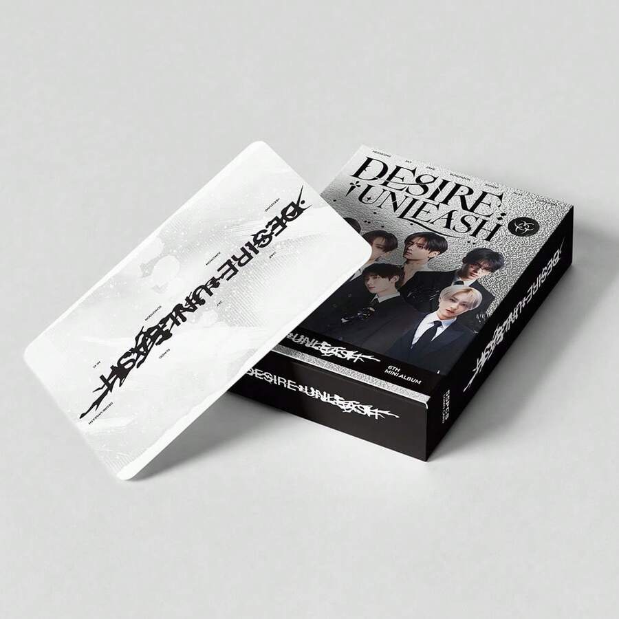 55pcs E-Group Shen Zailun Personal Photo Cards KP OP Celebrity Merchandise LOMO Small Cards Photocard - A - View 1