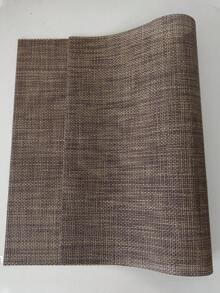 1pc European Minimalist Style Placemat, Woven Placemats, Kitchen Decor, Placemats For Dining Table, Table Mats, Dining Placemats, Kitchen Table Decor, Dining Table Accessories, Restaurant Placemats, Party Table Decor, Daily Use, Table Protection Mat Brown - Multicolor - View 10