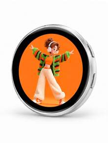 Smart Electronic Display Brooch, Digital Photo & Video Pendant Connectable To Phone, Rechargeable Screen Brooch, Supports Personalized Content, Creative Fashion Accessory, Christmas Halloween Birthday Valentine's Day Gift For Men & Women - View 13