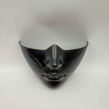 1pc Half Face Mask, Perfect Face Shape, Realistic Cosplay Holiday Tech-Style Half-Covered Face Mask - Gift For Boys And Girls - Valentine's Day Gift - New Year Gift - Halloween - Halloween Costumes - Secret - Ghost Face Costume - Multicolor - View 8