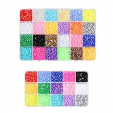 24&15 Grids Multi Style Flat Resin Rhinestones Kit For DIY Crafts Jewelry Shoes Bags Decor - Multicolor - View 5