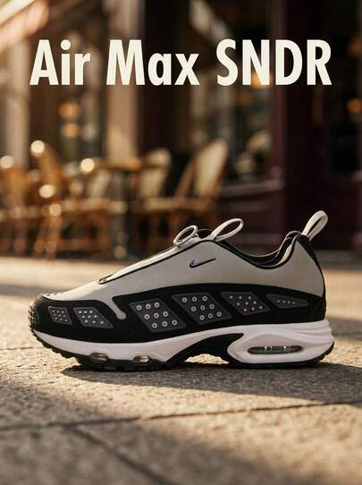 Nike Air Max Sunder Women's Casual Athletic Shoes Padded Breathable Sporty Gym Commuting Training Gray HF1199-001