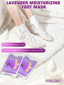 5 Packs Foot Peeling Mask,Exfoliator Peel Mask ,Foot Peel Masks For Men And Women Feet Peeling Mask Natural Ingredient Design, Moisturizing Exfoliator Foot Mask - View 10
