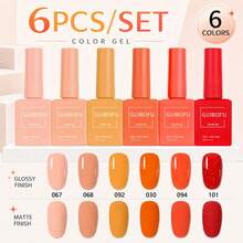 Set Kutek Gel 6 Warna dengan Botol yang Sesuai Warna, Cocok untuk Manikur Wanita di Musim Semi, Gugur, Dingin, dan Musim Panas, Manikur DIY di Rumah, Penataan Manikur Sehari-hari, Set Gel Warna-warni untuk Penggunaan Pribadi, Manikur di Rumah dan Desain Manikur Musiman - MultiWarna - View 73