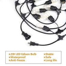 FUTUREM String Lights - US A Type Plug(110-127V) - View 8