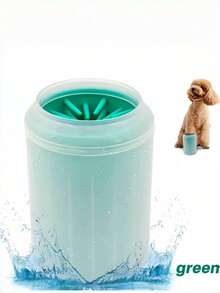 Large Dog Paw Cleaner - 2-In-1 Silicone Dog Paw Wash Cup And Brush Cleaner, Portable Muddy Paw Cleaning Essential, Ideal Gift For Pet Owners - Multicolor - View 10