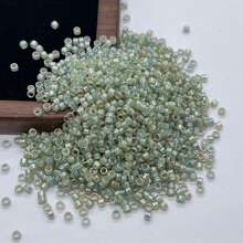 30g/Pack, Approx. 1800pcs, 2.5mm Glass Seed Beads, Oily Dyed Core Series, Suitable For Handmade DIY Charm Bracelets, Pendants, Jewelry & Accessories Making - 2.5mm 109A Oil-dyed Core 19 Colors - View 18