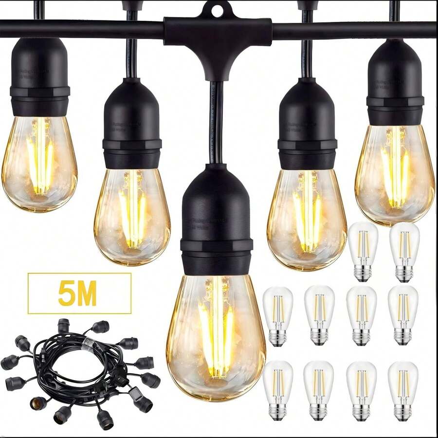 FUTUREM String Lights - US A Type Plug(110-127V) - View 1