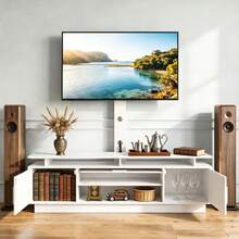 Television Stands & Entertainment Centers - White - View 1