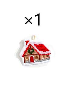 1pc Christmas Themed Hanging Hand Towel, Featuring Santa Claus, Snowman, Reindeer And Christmas Tree House Design, Suitable For Home, Kitchen, Bathroom, Hotel, B&B, Restaurant, Cafe And Christmas Party Occasions - One Size Fits All - View 15