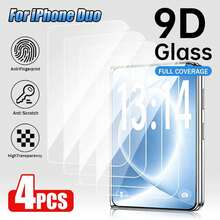 4pcs High Definition Tempered Glass Screen Protector For Phone DUO/Phone 18 Pro Max/Phone 18 Pro Max, Bubble-Free, Made Of Shatter-Resistant 9H Glass Material, Scratch-Resistant And Wear-Resistant - Clear - View 7