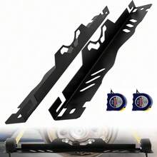2-Piece Wheel Alignment Plates In High-Quality Iron With 2x 5m Measuring Tapes – Precision Alignment Tool For Car, Truck,  & SUV - A - View 1