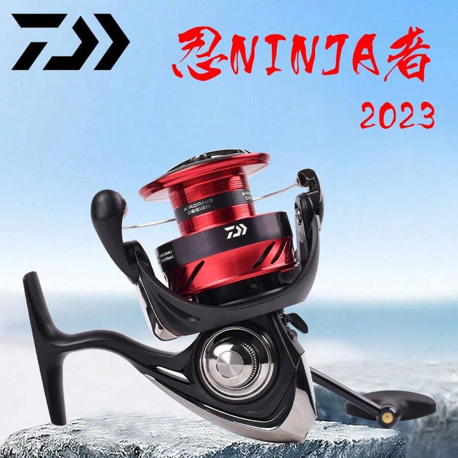 DAIWA 紡車捲線器 斜面線杯遠投釣魚捲線器 - 紅色 - 查看 1
