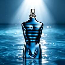 Afnan Classic Humanoid Bottle Eau De Toilette, Fresh Ocean Color, Lasting Fragrance, Men's Perfume Gift Box - Fruity & Citrus - View 1