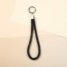 Creative Luxury Full Diamond Keychain Pendant Luggage Diamond Chain Short Wrist Rope Mobile Phone Hanging Rope Wholesale - Multicolor - View 10