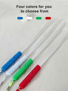 Creative Novelty Glowing Fiber Optic Wand, LED Flashing Fairy Stick, Suitable For Concerts, Festivals, Parties, Atmosphere Cheering Props, Multi-Color Ambient Light Stick - Fiber Optic Rod - View 2