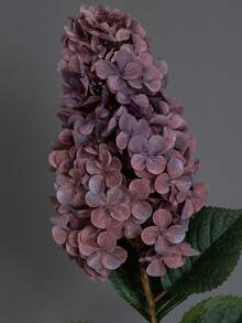 1PC, Autumn Long Branch Vintage Hydrangea Artificial Flower, Wedding Scene Layout Road Guide Fake Flower Photography Prop Hydrangea - Multicolor - View 10