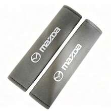 2pcs Car Seat Belt Leather Shoulder Pads, Compatible With CX3 CX4 CX5 CX7 CX8 CX9 CX30 RX7 Atenza Axela - A - View 8