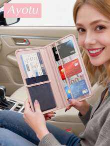 Bees & Daisies Car Registration & Insurance Document Holder – Vehicle Glove Box Organizer, Auto & Truck Storage Accessory, Ideal For Storing Important Papers, Driver Licenses, Passports, Cards, Small Auto Accessories And Other Documents. - Multicolor - View 10